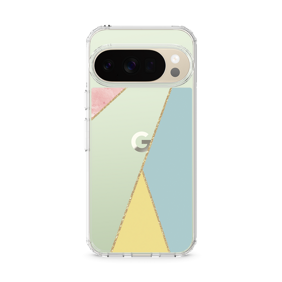 Slim Protection Case［ Marble Triangle Palette - Mix ］
