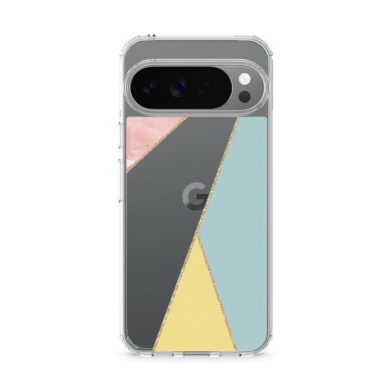 Slim Protection Case［ Marble Triangle Palette - Mix ］