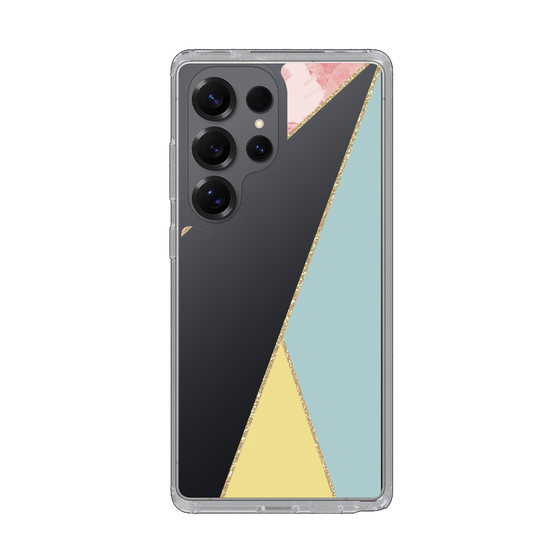 Slim Protection Case［ Marble Triangle Palette - Mix ］
