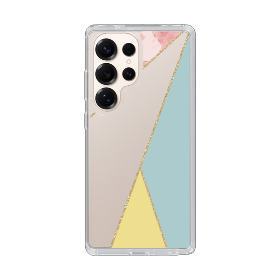 Slim Protection Case［ Marble Triangle Palette - Mix ］