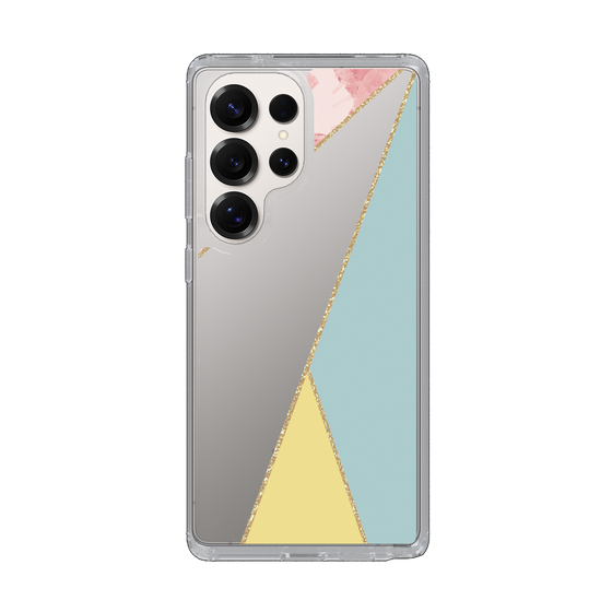 Slim Protection Case［ Marble Triangle Palette - Mix ］