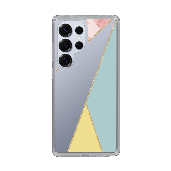 Slim Protection Case［ Marble Triangle Palette - Mix ］