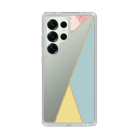 Slim Protection Case［ Marble Triangle Palette - Mix ］