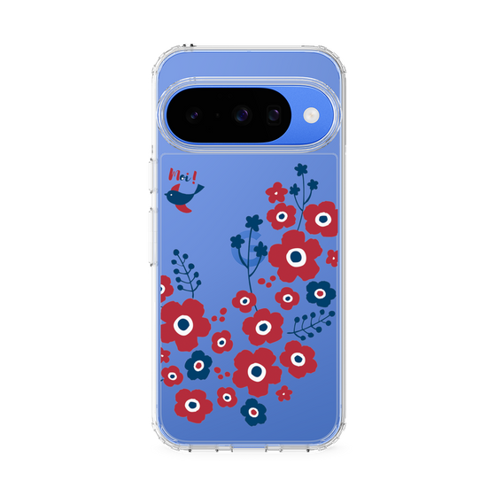 Slim Protection Case［ Nordic Flower Bird ］