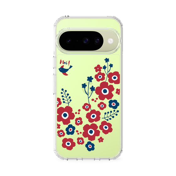 Slim Protection Case［ Nordic Flower Bird ］
