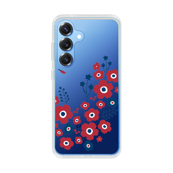 Slim Protection Case［ Nordic Flower Bird ］