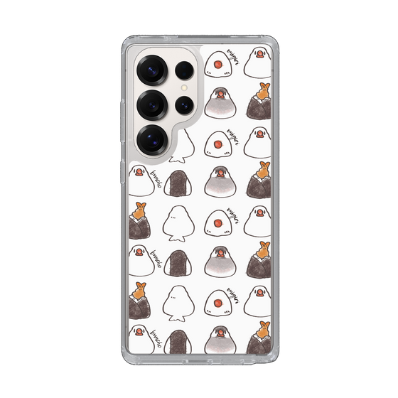 Slim Protection Case［ Rice Ball Finch (Sometimes Tempura Rice Ball) ］
