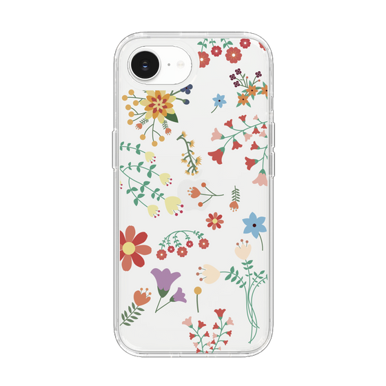 Slim Protection Case［ Cute Floral Pattern ］