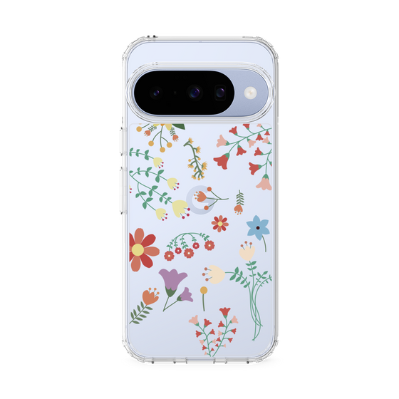 Slim Protection Case［ Cute Floral Pattern ］