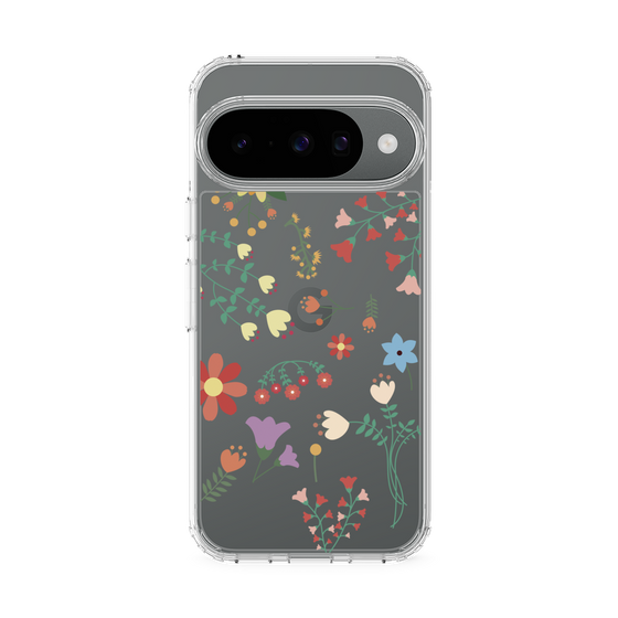 Slim Protection Case［ Cute Floral Pattern ］
