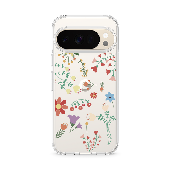 Slim Protection Case［ Cute Floral Pattern ］
