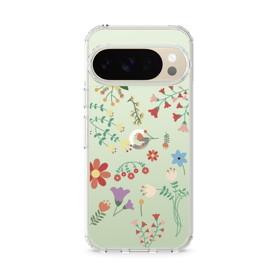 Slim Protection Case［ Cute Floral Pattern ］