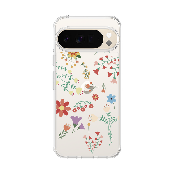 Slim Protection Case［ Cute Floral Pattern ］