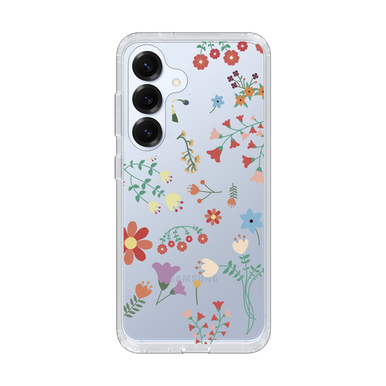 Slim Protection Case［ Cute Floral Pattern ］