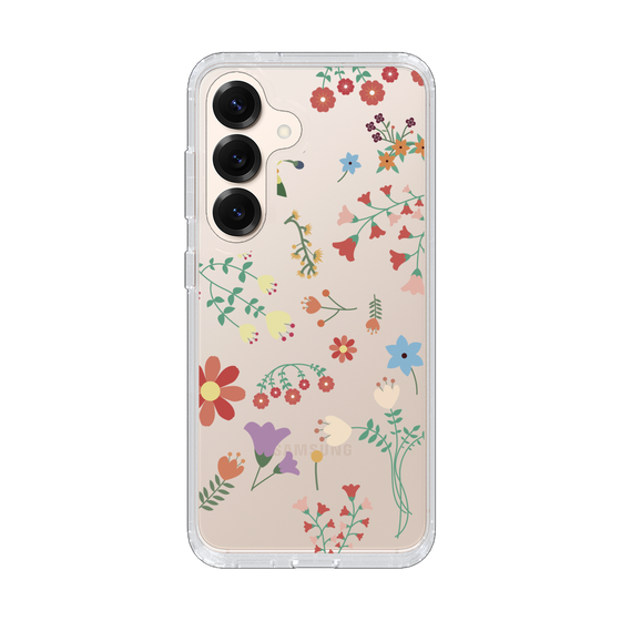 Slim Protection Case［ Cute Floral Pattern ］