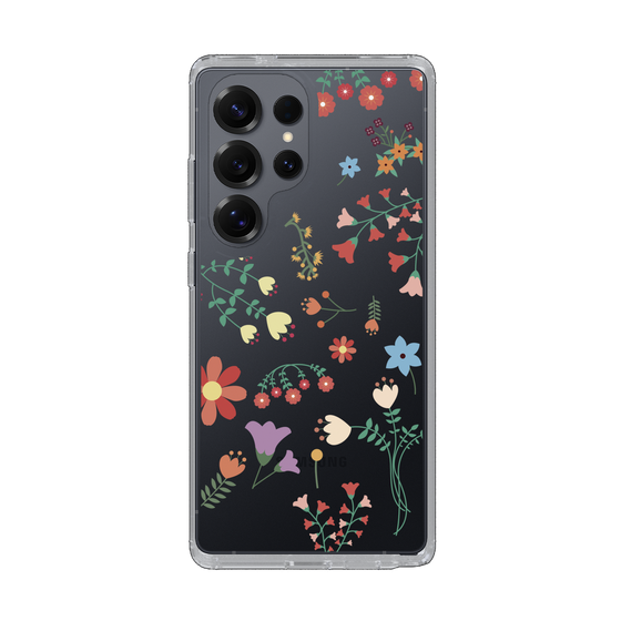 Slim Protection Case［ Cute Floral Pattern ］