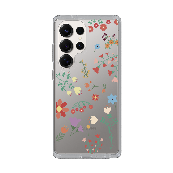 Slim Protection Case［ Cute Floral Pattern ］