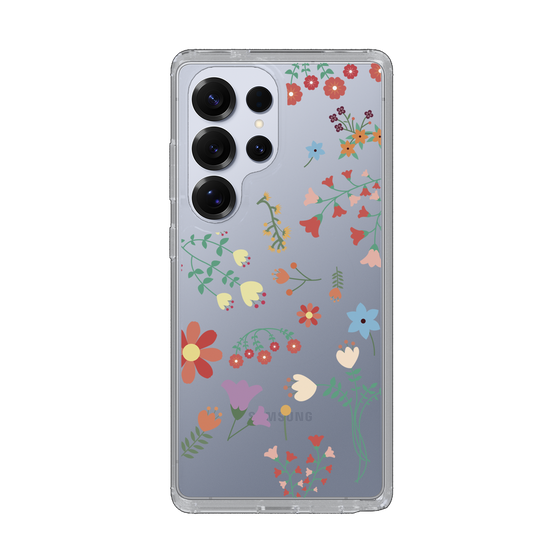 Slim Protection Case［ Cute Floral Pattern ］