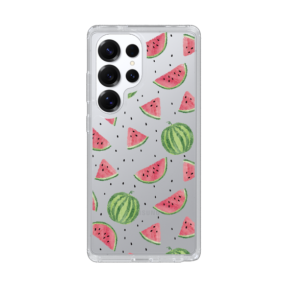 Slim Protection Case［ Crayon Watermelon ］