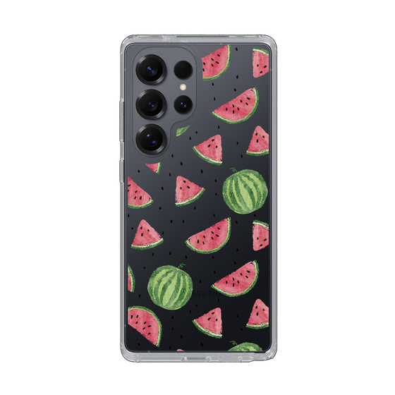 Slim Protection Case［ Crayon Watermelon ］