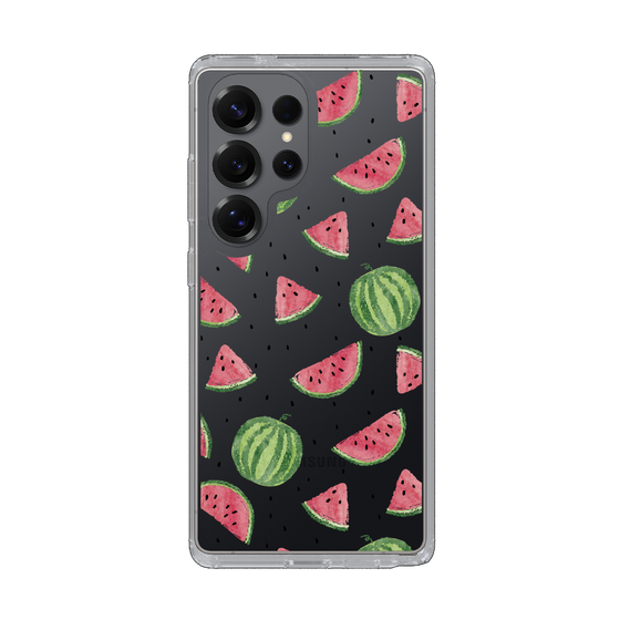 Slim Protection Case［ Crayon Watermelon ］