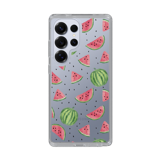 Slim Protection Case［ Crayon Watermelon ］