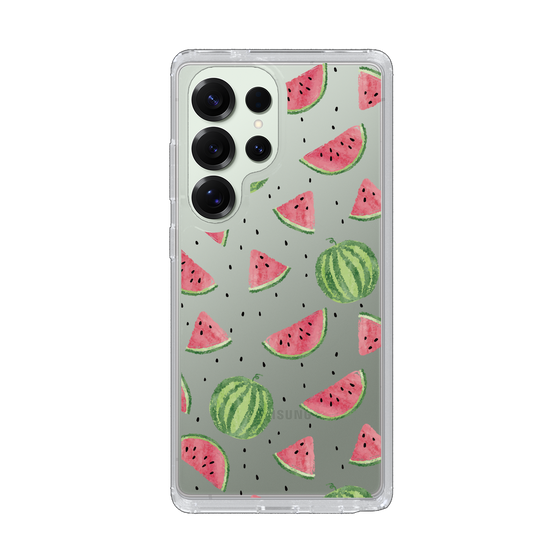 Slim Protection Case［ Crayon Watermelon ］