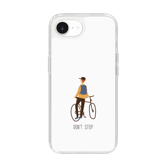 Slim Protection Case［ Dont stop - White ］