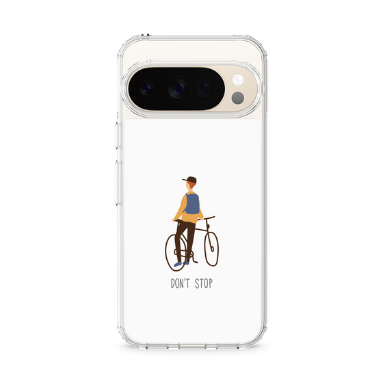 Slim Protection Case［ Dont stop - White ］