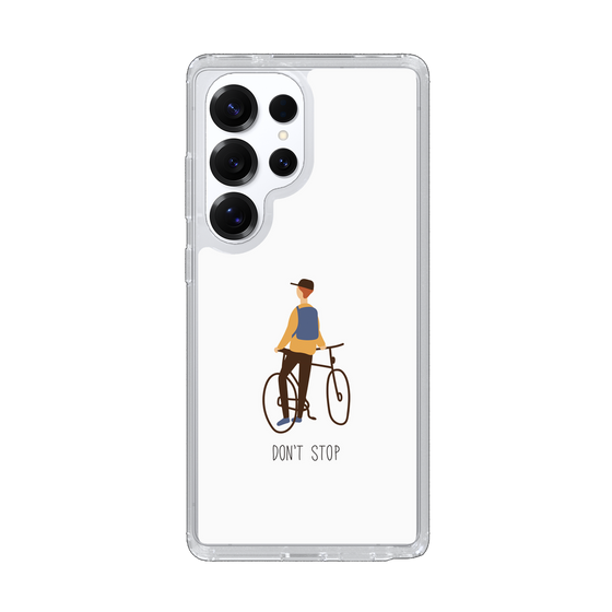 Slim Protection Case［ Dont stop - White ］