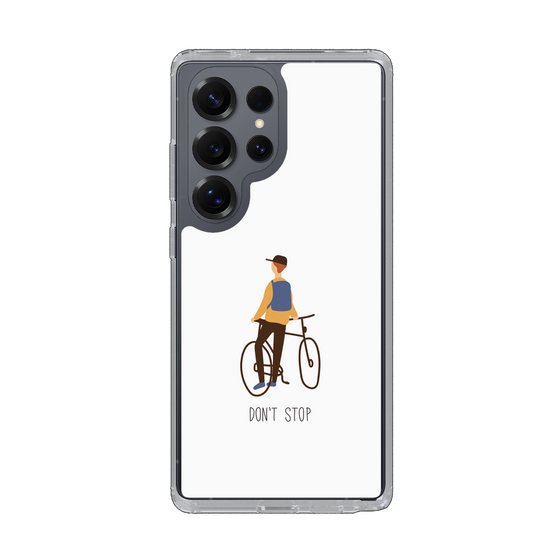 Slim Protection Case［ Dont stop - White ］