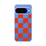 Slim Protection Case［ Ichimatsu Pattern - Red ］