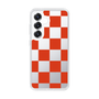 Slim Protection Case［ Ichimatsu Pattern - Red ］