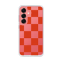 Slim Protection Case［ Ichimatsu Pattern - Red ］