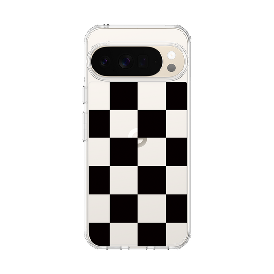 Slim Protection Case［ Ichimatsu Pattern - Black ］