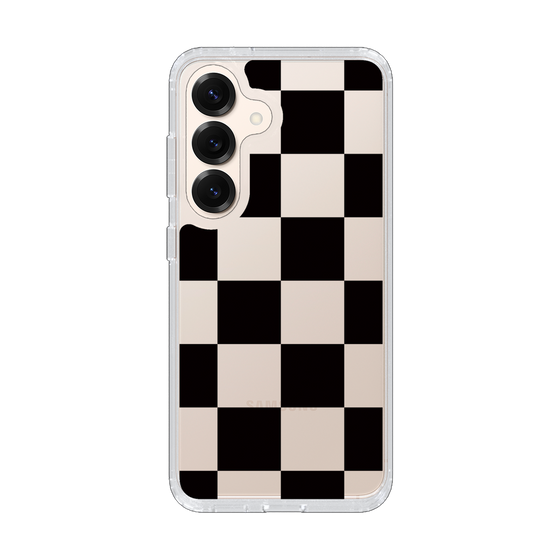 Slim Protection Case［ Ichimatsu Pattern - Black ］