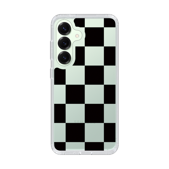 Slim Protection Case［ Ichimatsu Pattern - Black ］