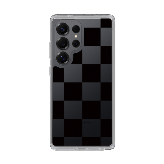 Slim Protection Case［ Ichimatsu Pattern - Black ］