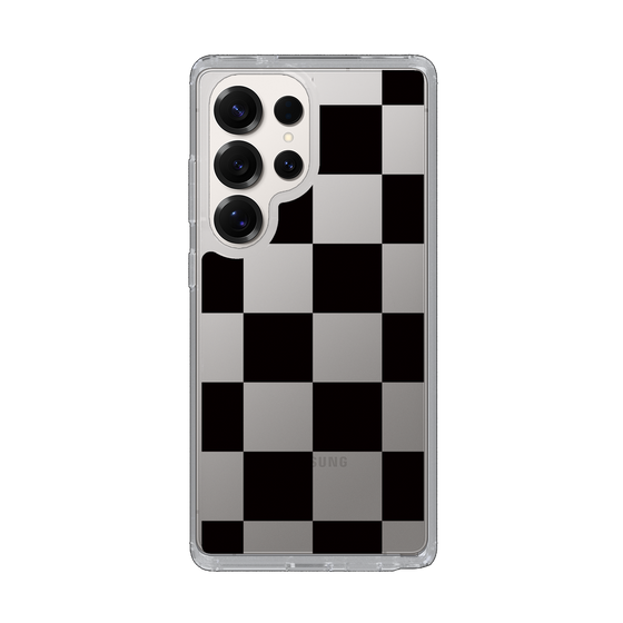 Slim Protection Case［ Ichimatsu Pattern - Black ］
