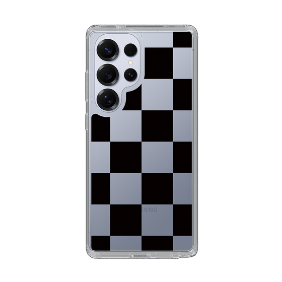 Slim Protection Case［ Ichimatsu Pattern - Black ］