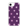Slim Protection Case［ Watercolor Dots Retro Color - Purple ］