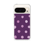 Slim Protection Case［ Watercolor Dots Retro Color - Purple ］