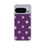 Slim Protection Case［ Watercolor Dots Retro Color - Purple ］