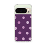 Slim Protection Case［ Watercolor Dots Retro Color - Purple ］