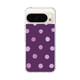 Slim Protection Case［ Watercolor Dots Retro Color - Purple ］