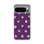 Slim Protection Case［ Watercolor Dots Retro Color - Purple ］