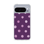 Slim Protection Case［ Watercolor Dots Retro Color - Purple ］