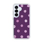 Slim Protection Case［ Watercolor Dots Retro Color - Purple ］