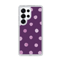 Slim Protection Case［ Watercolor Dots Retro Color - Purple ］