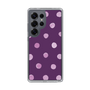 Slim Protection Case［ Watercolor Dots Retro Color - Purple ］